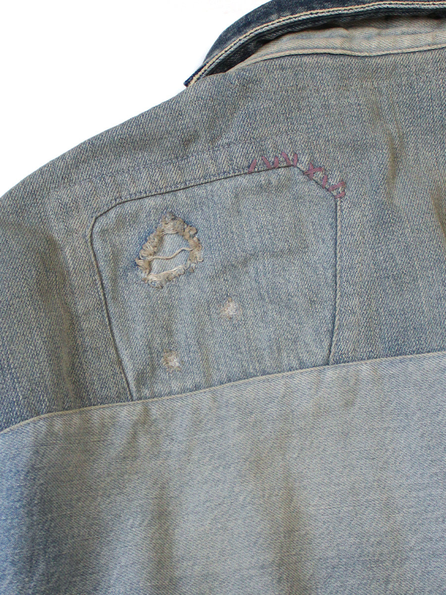 Kapital 12oz Denim Drizzler Jacket (Gold Rush Remake)