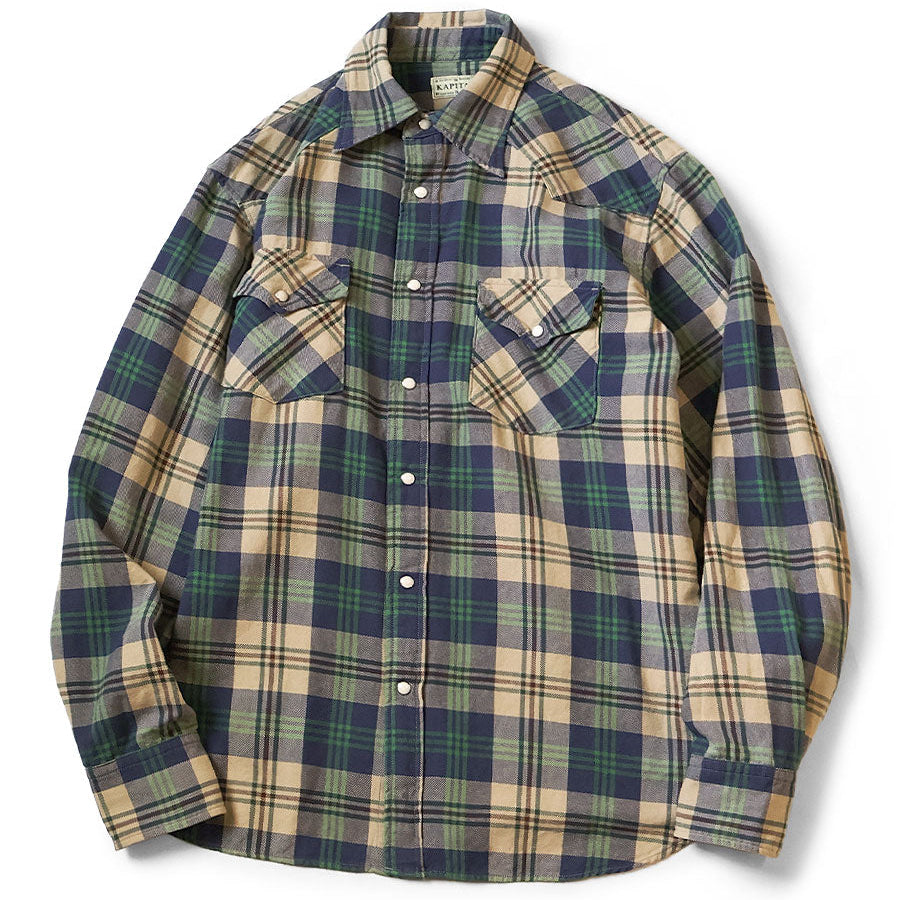 Kapital Columbia-Check Husky Western Shirt