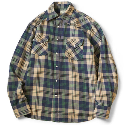 Kapital Columbia-Check Husky Western Shirt