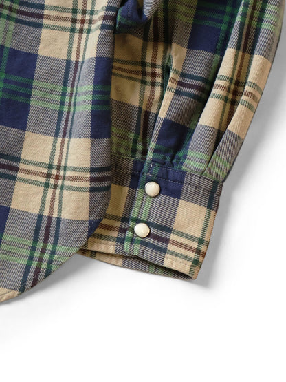 Kapital Columbia-Check Husky Western Shirt