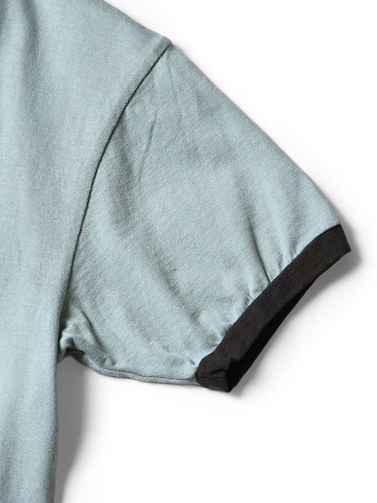 Kapital Jersey Ringer Tee (`T` Tiger Print)