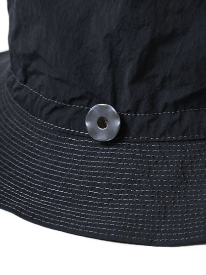 Kapital Nylon Konbu Processed Pork Pie Camp-Hat