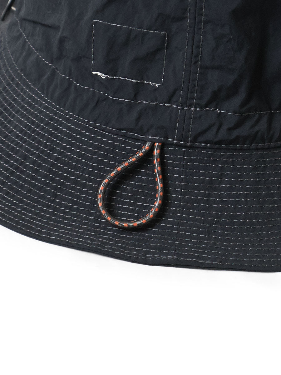Kapital Nylon Konbu Processed Pork Pie Camp-Hat