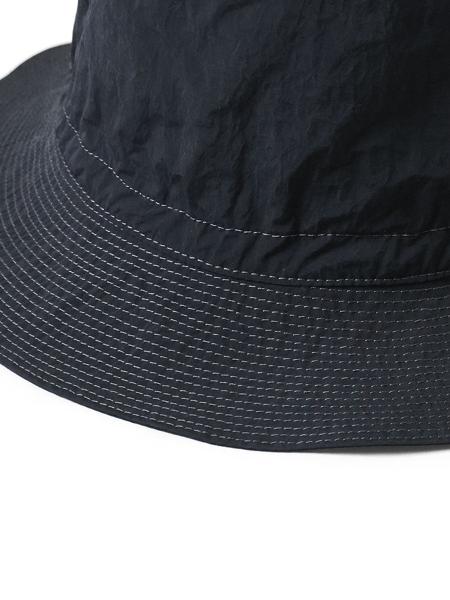 Kapital Nylon Konbu Processed Pork Pie Camp-Hat