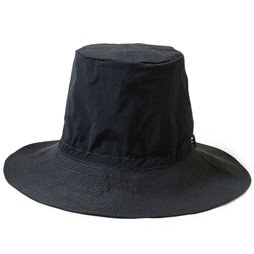 Kapital Nylon Konbu Processed Pork Pie Camp Hat (Long Brim)