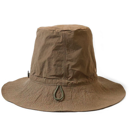 Kapital Nylon Konbu Processed Pork Pie Camp Hat (Long Brim)