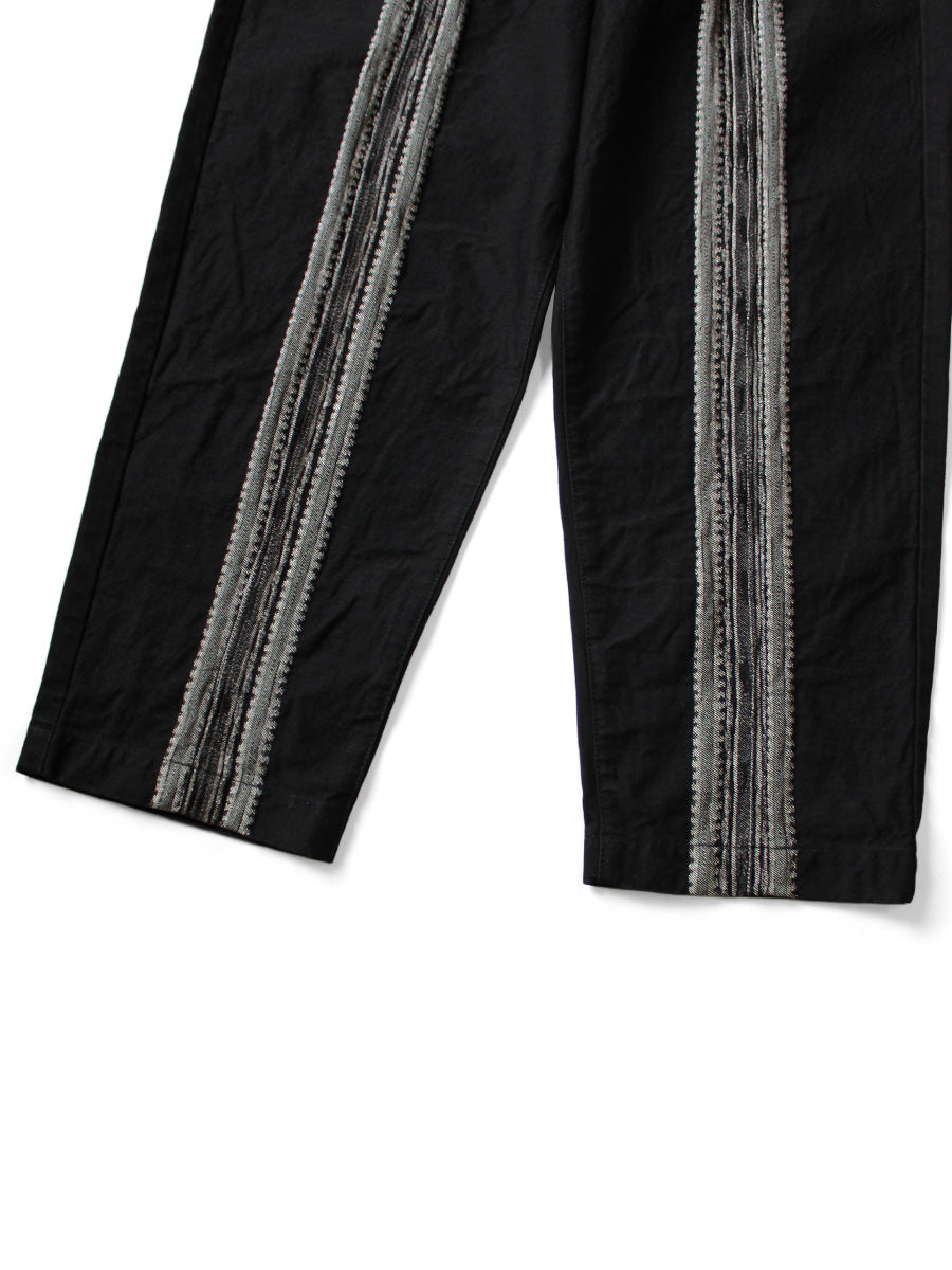 Kapital 12oz Arrow Pattern Jacquard Denim Nimes Pants