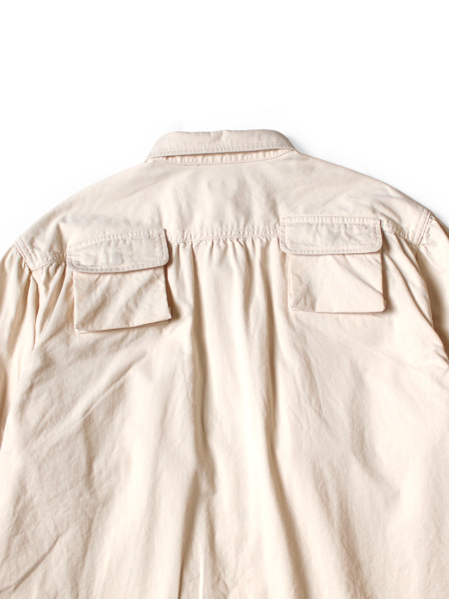 Kapital Chino Shirt Nugget-Pocket Fish Shirt