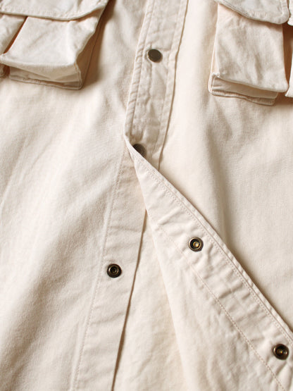 Kapital Chino Shirt Nugget-Pocket Fish Shirt