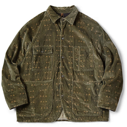 Kapital Velveteen Iris Tsume-Shobu Cactus Coverall