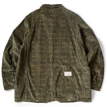 Kapital Velveteen Iris Tsume-Shobu Cactus Coverall