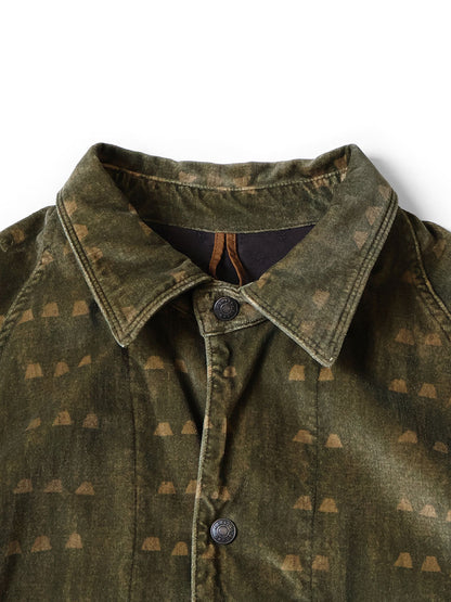 Kapital Velveteen Iris Tsume-Shobu Cactus Coverall