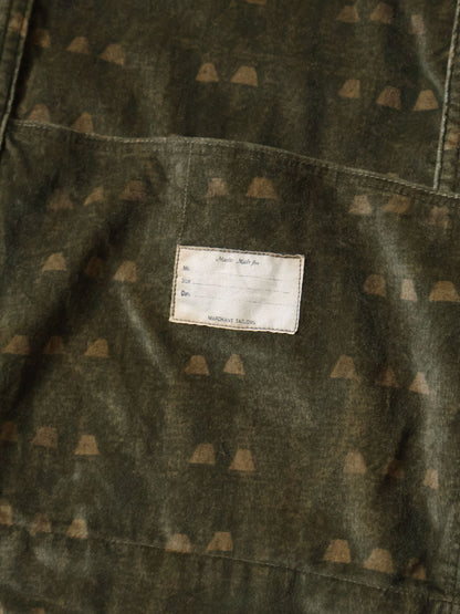 Kapital Velveteen Iris Tsume-Shobu Cactus Coverall