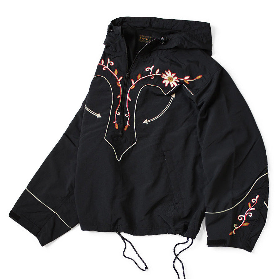 Kapital Nylon Taffeta Tennessee Cornflower Parka