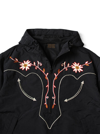 Kapital Nylon Taffeta Tennessee Cornflower Parka