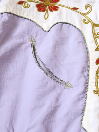 Kapital Nylon Taffeta 2 Tone Tennessee Cactus Flower Parka