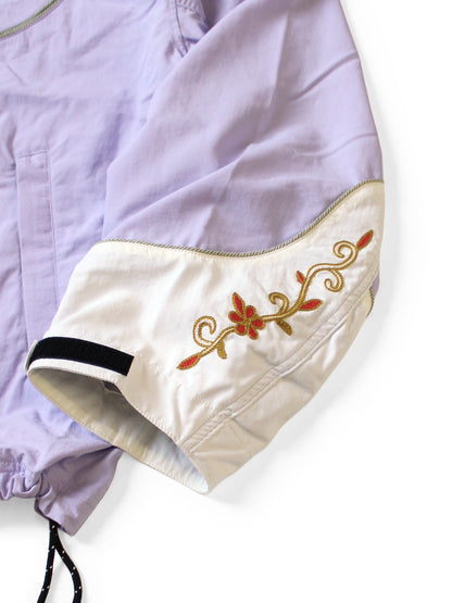 Kapital Nylon Taffeta 2 Tone Tennessee Cactus Flower Parka