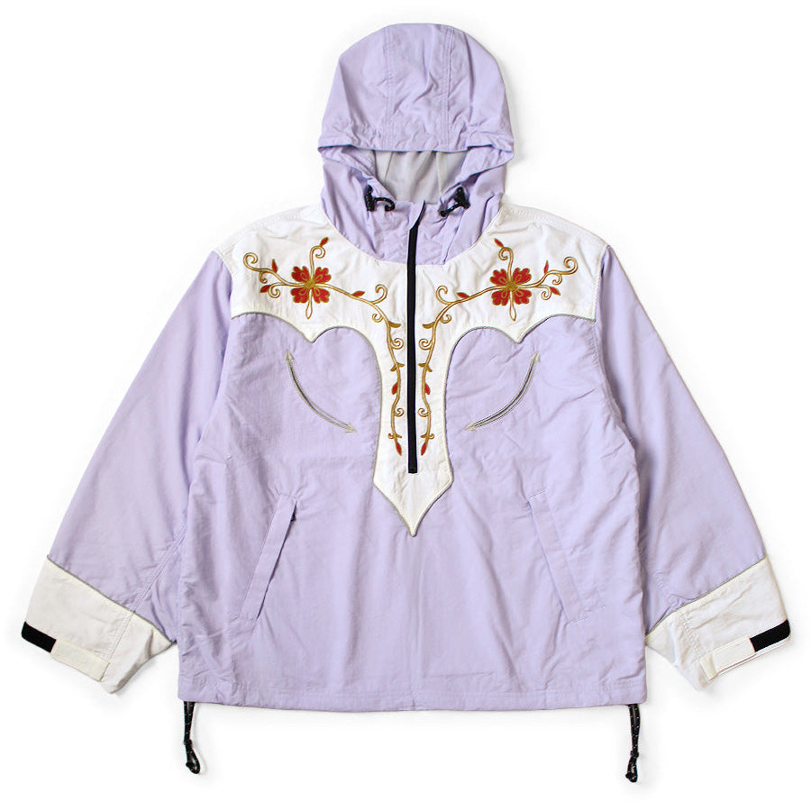 Kapital Nylon Taffeta 2 Tone Tennessee Cactus Flower Parka