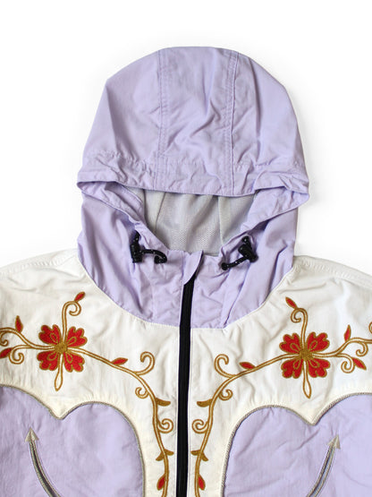 Kapital Nylon Taffeta 2 Tone Tennessee Cactus Flower Parka