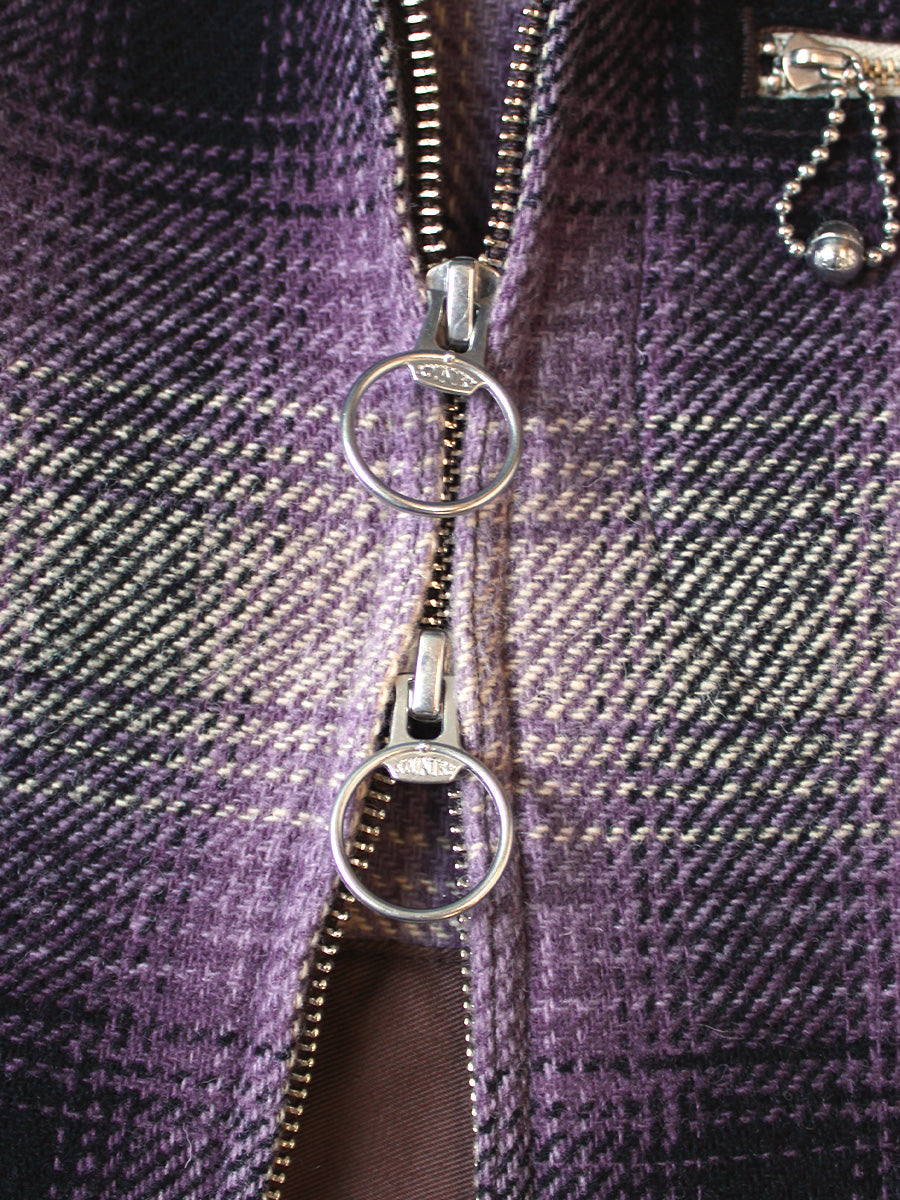 Kapital Vintage Wool Shadow Check Hunting Drizzler Jacket