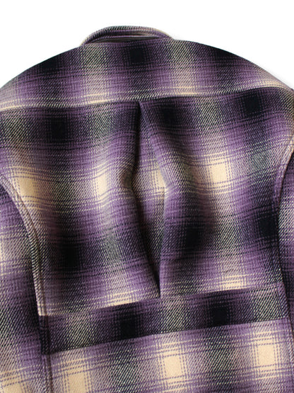 Kapital Vintage Wool Shadow Check Hunting Drizzler Jacket