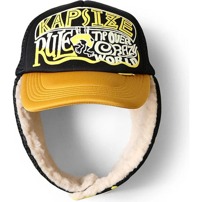 Kapital Kapsize Rule Print Lumber Trucker Cap
