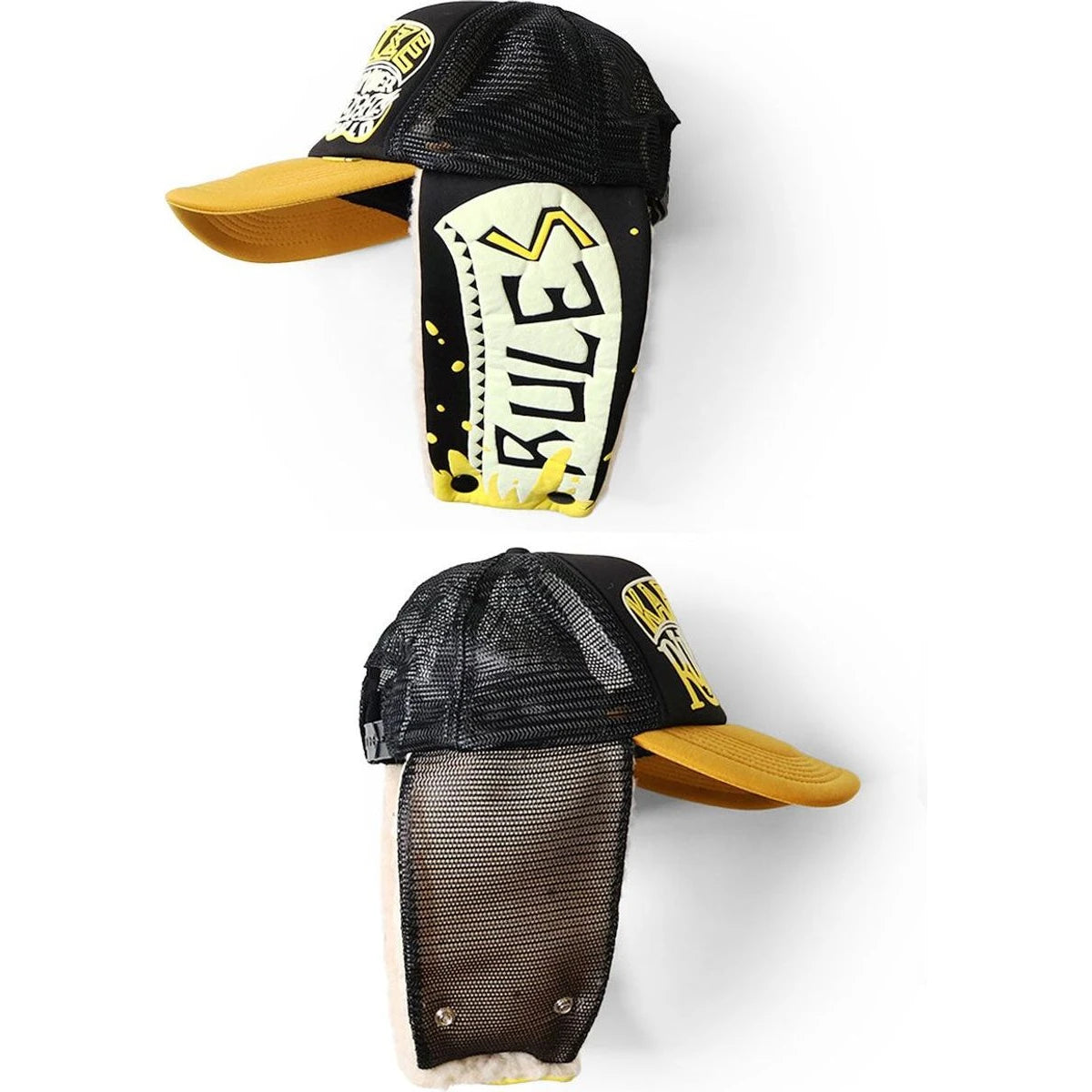 Kapital Kapsize Rule Print Lumber Trucker Cap