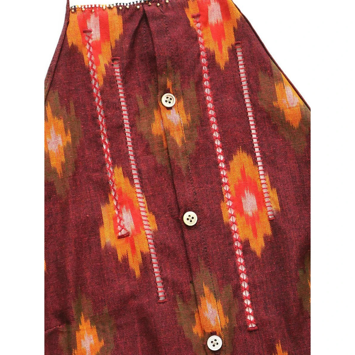 Kapital Kasuri Bib Choke Camisole