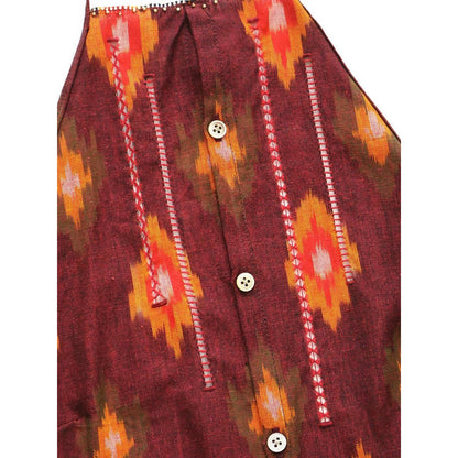 Kapital Kasuri Bib Choke Camisole