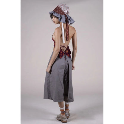Kapital Kasuri Bib Choke Camisole