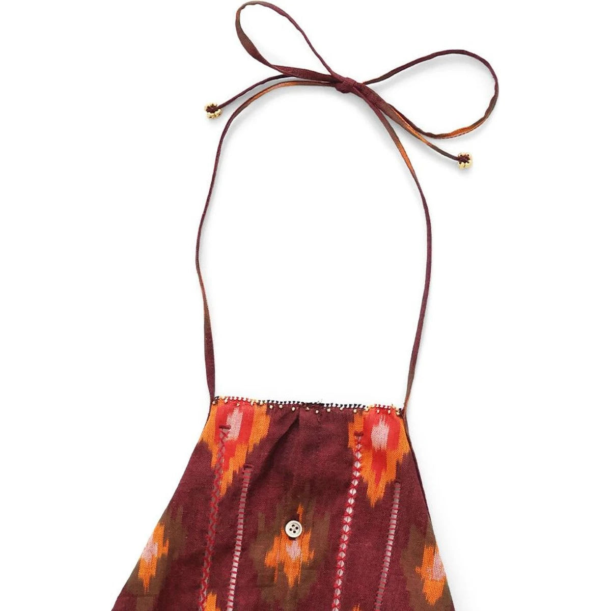 Kapital Kasuri Bib Choke Camisole