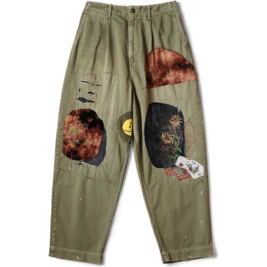Kapital Katsuragi High Waist Nime Pants (Gypsy Patch Remake)