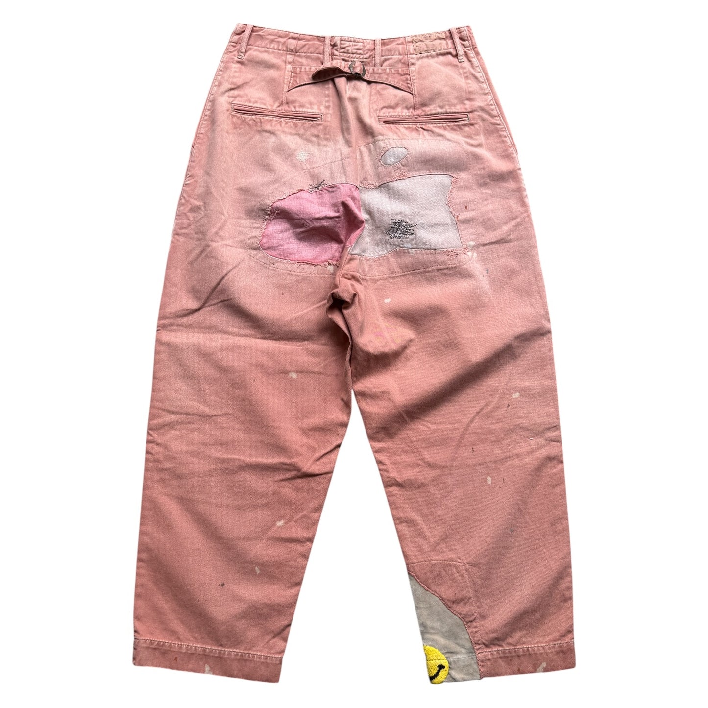 Kapital Katsuragi High Waist Nime Pants (Lumberjack Damaged) (2020)