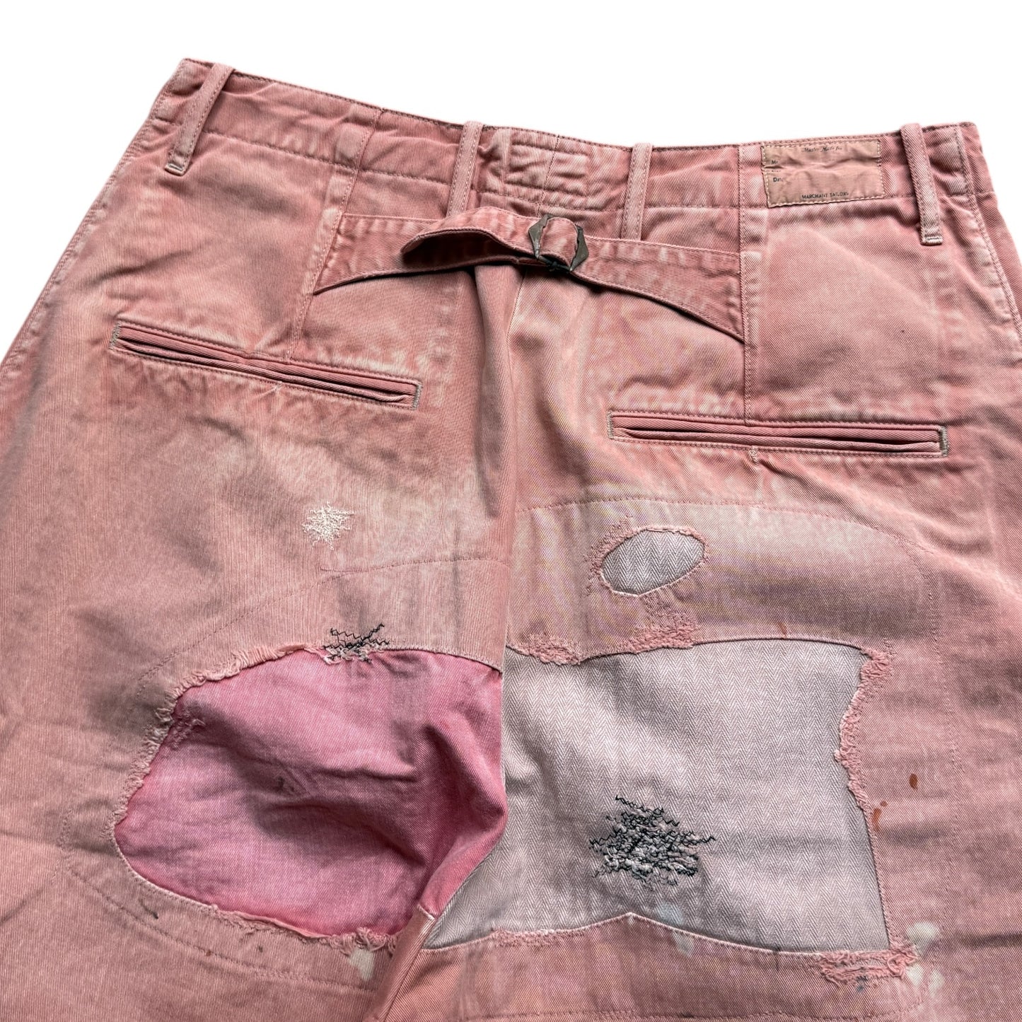 Kapital Katsuragi High Waist Nime Pants (Lumberjack Damaged) (2020)