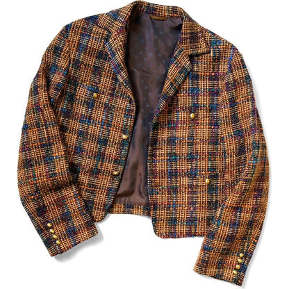 Kapital Kaza Tweed Check Baba Sawyer Jacket
