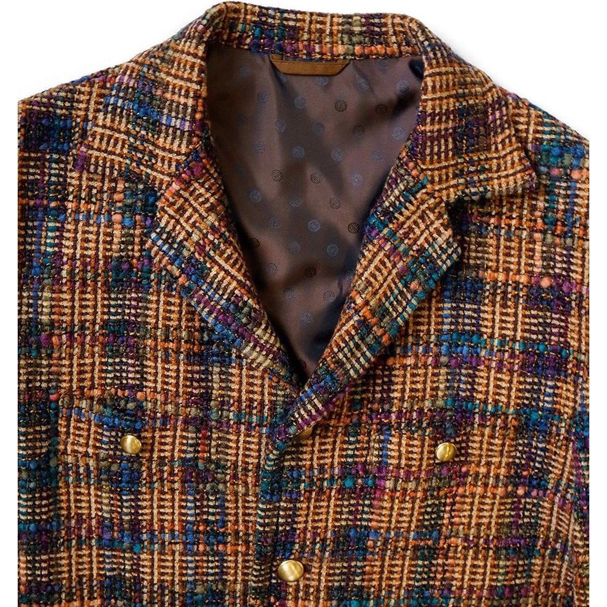 Kapital Kaza Tweed Check Baba Sawyer Jacket