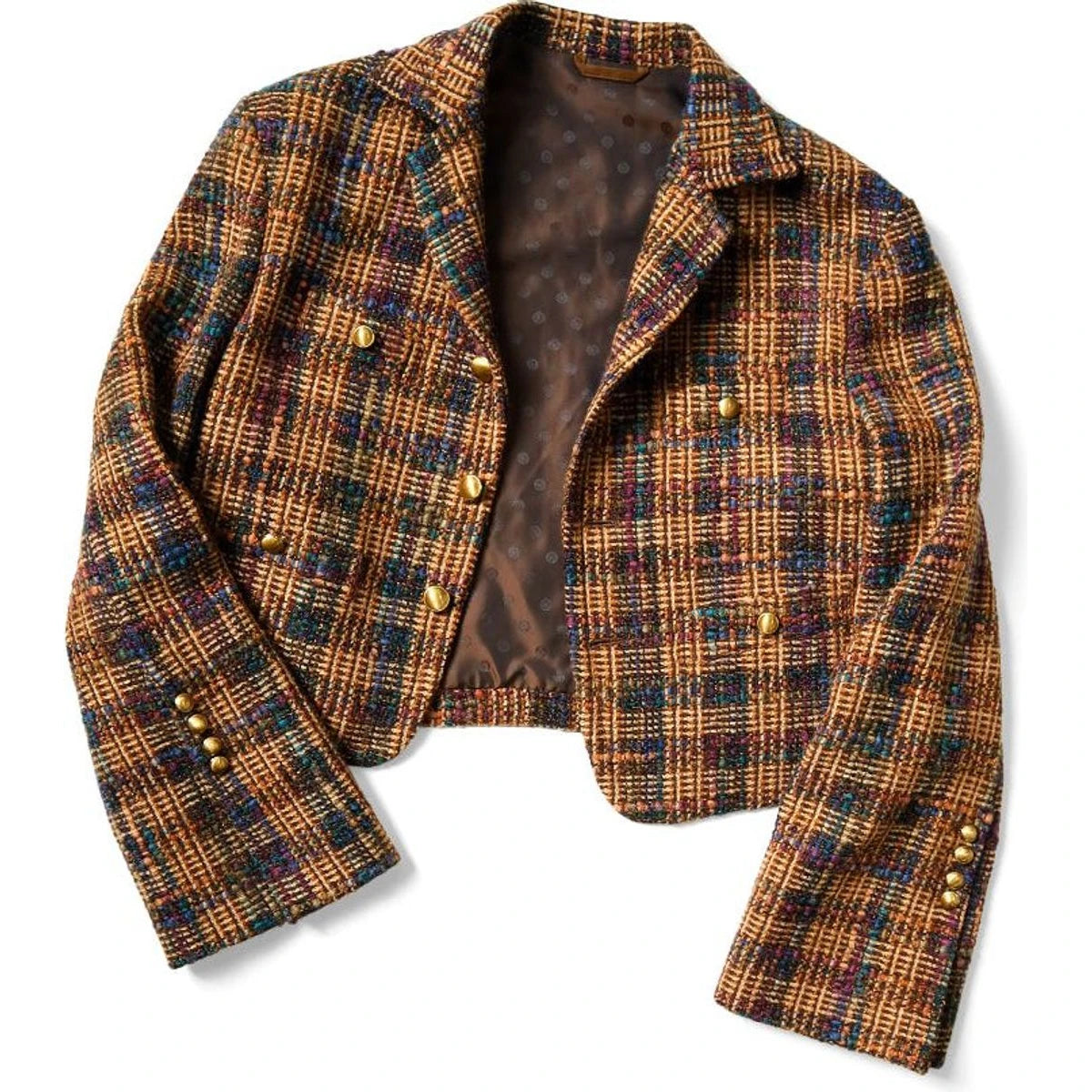Kapital Kaza Tweed Check Baba Sawyer Jacket(L`s)