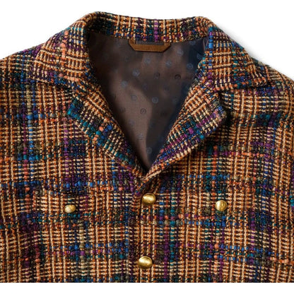 Kapital Kaza Tweed Check Baba Sawyer Jacket(L`s)