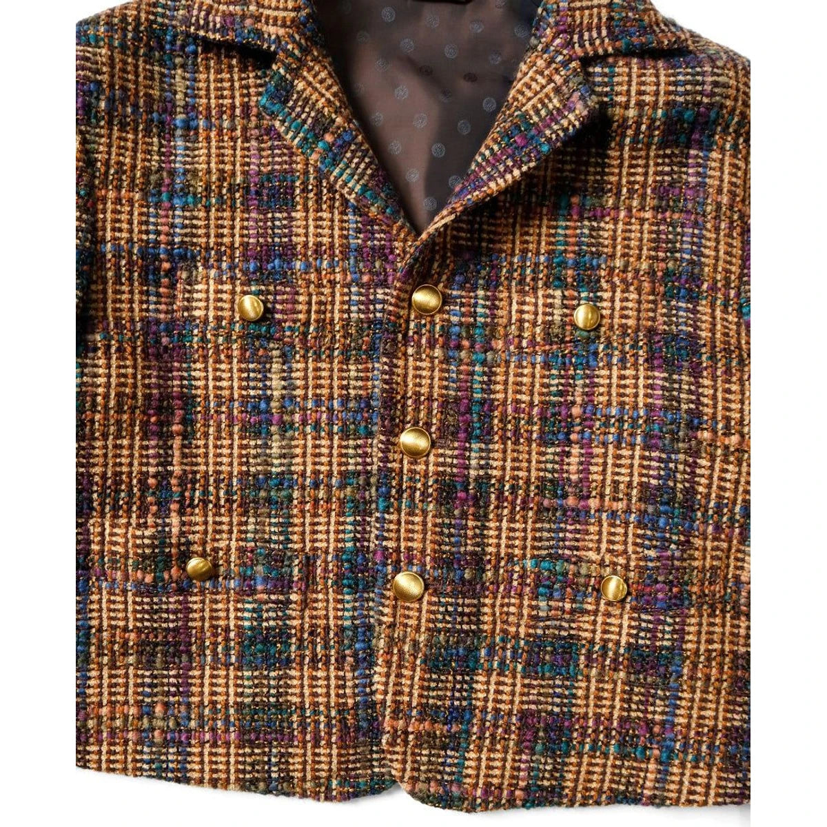 Kapital Kaza Tweed Check Baba Sawyer Jacket(L`s)