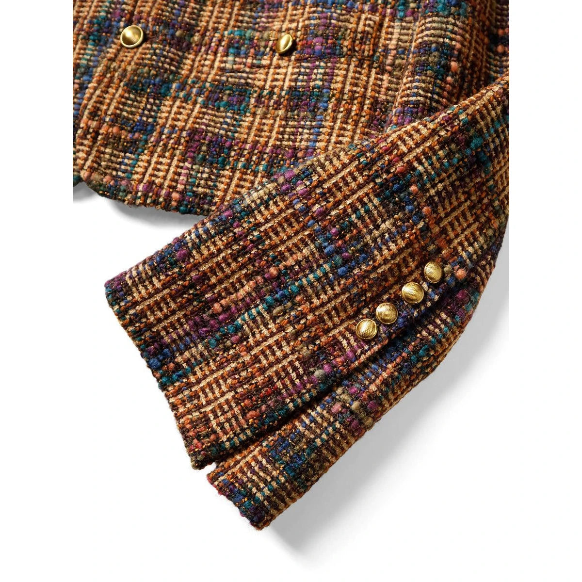 Kapital Kaza Tweed Check Baba Sawyer Jacket(L`s)
