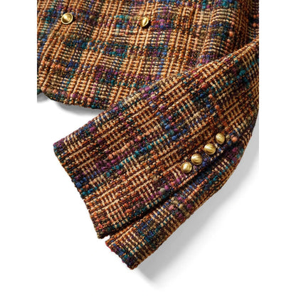 Kapital Kaza Tweed Check Baba Sawyer Jacket(L`s)