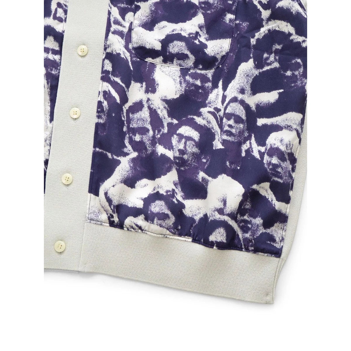 Kapital Knit And Rayon Polo Shirt (Festival Edition)
