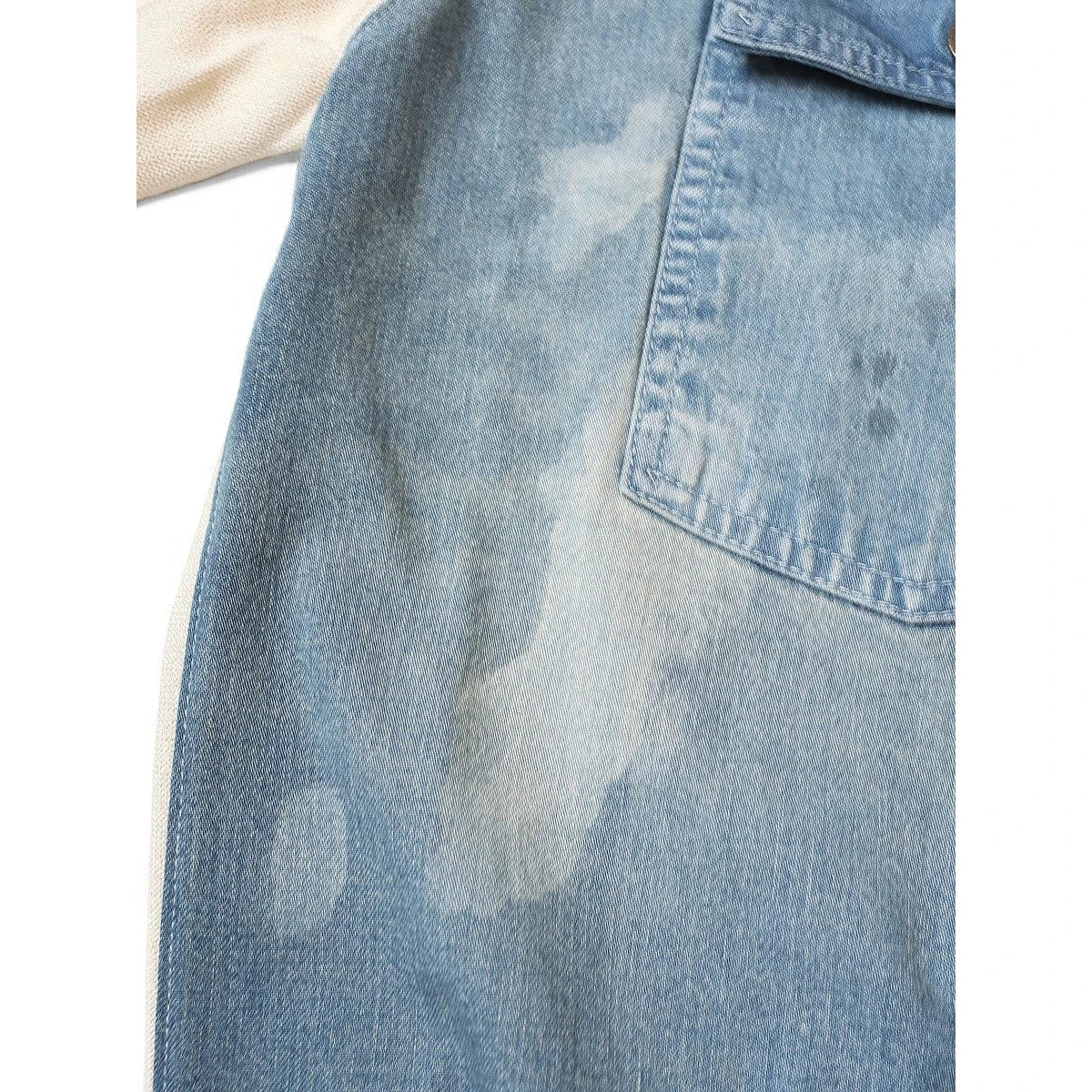 Kapital Knit x 8oz Denim Coverall Polo
