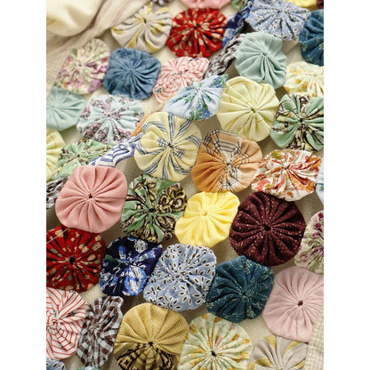 Kapital Knit × Yo-Yo Quilt Polo Shirt
