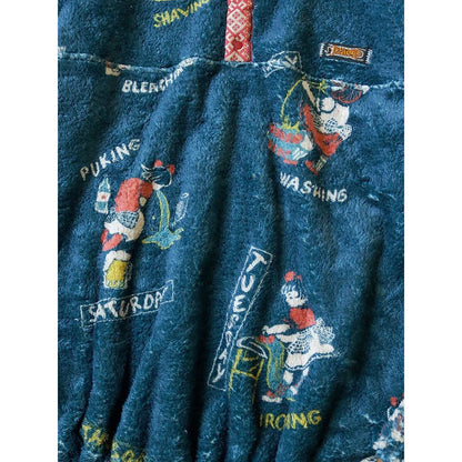 Kapital Kountry Calendar Pattern Snap Fleece