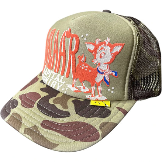 Kapital Kountry Camo Osaka Bazaar Print Trucker Cap
