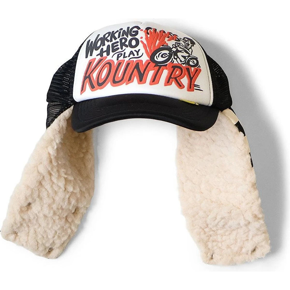 Kapital Kountry Racer Lumber Trucker Cap (Checkered Flag)