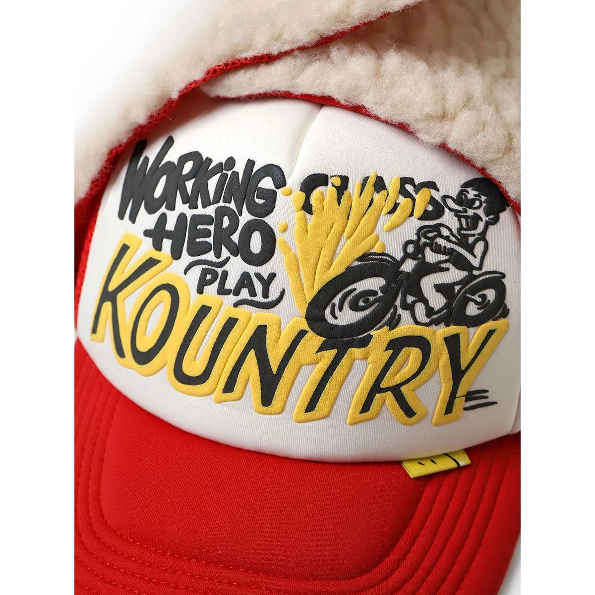 Kapital Kountry Racer Lumber Trucker Cap (Kountry Flag)