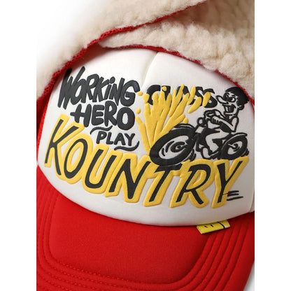 Kapital Kountry Racer Lumber Trucker Cap (Kountry Flag)