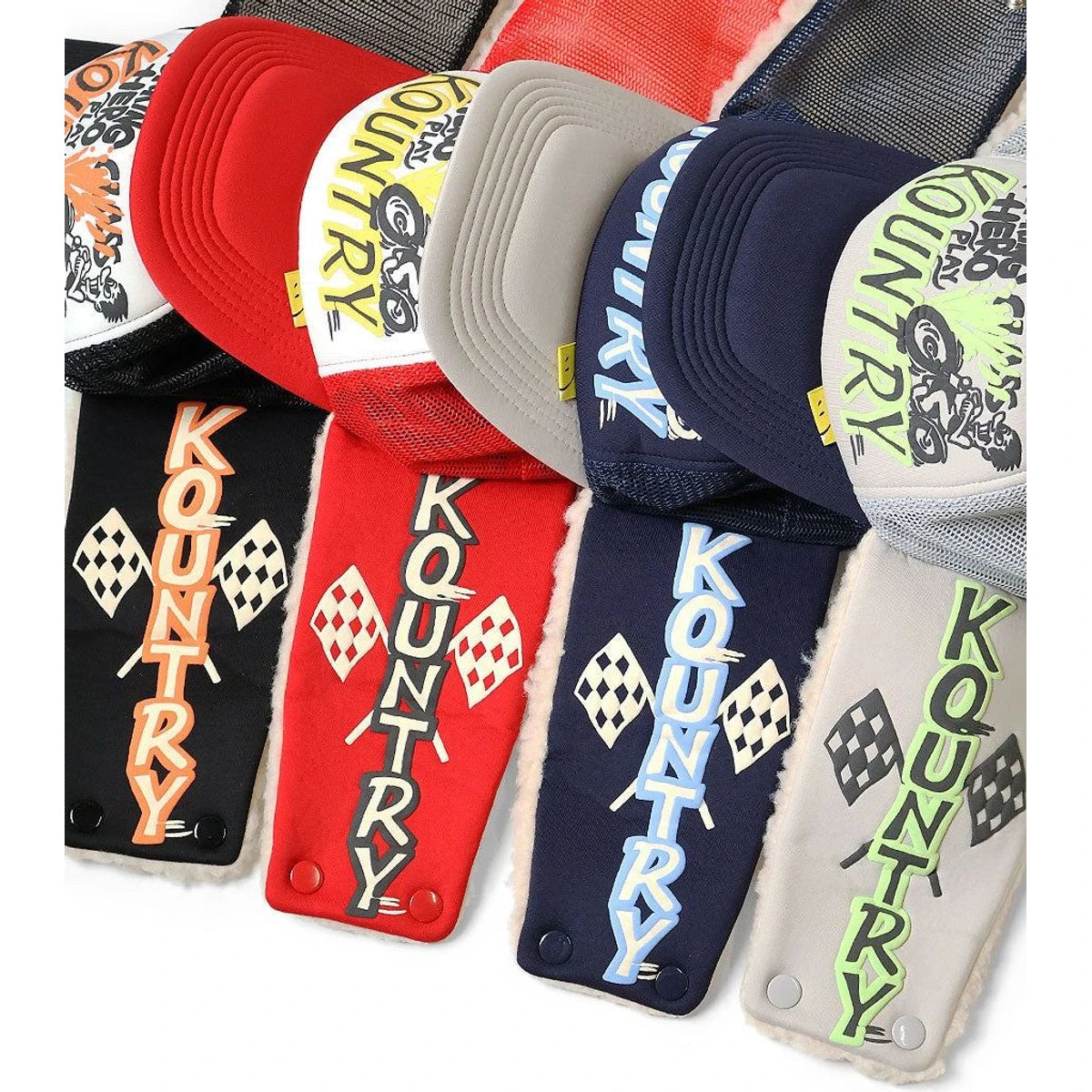 Kapital Kountry Racer Lumber Trucker Cap (Kountry Flag)